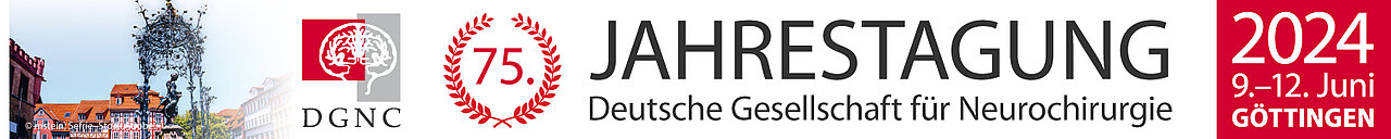 Banner 75. Jahrestagung der Deutschen Gesellschaft für Neurochirurgie